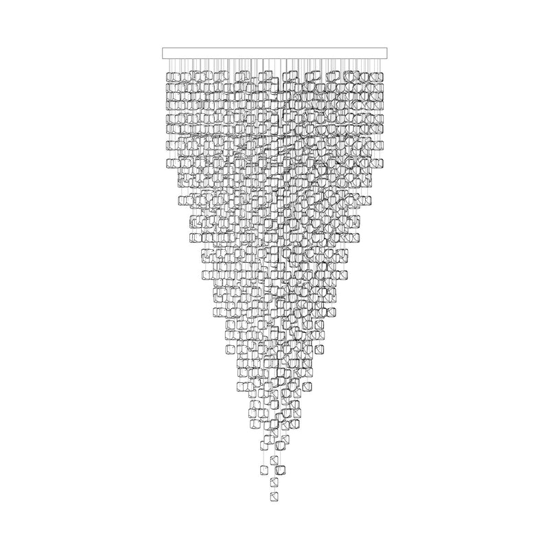 Crystal Stone Chandelier