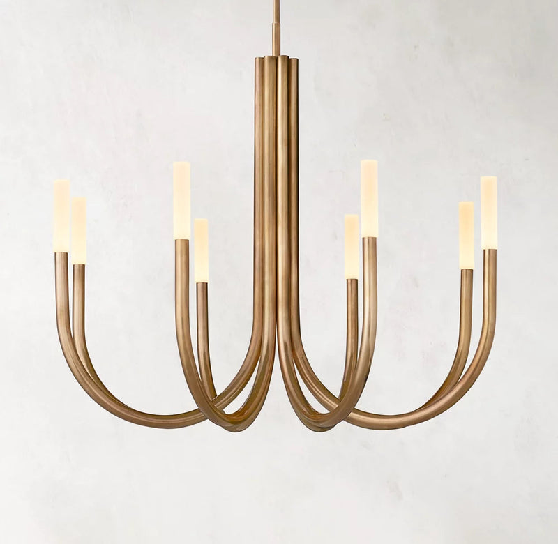 Rousse Modern Alabaster Chandelier 38''