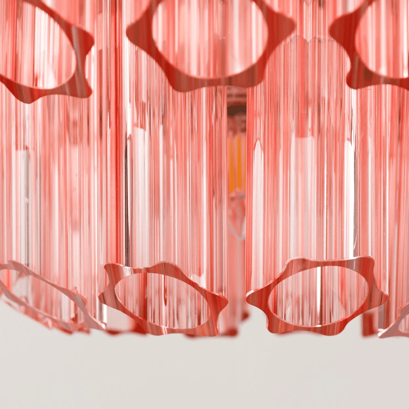 Pink Palermo Murano Chandelier