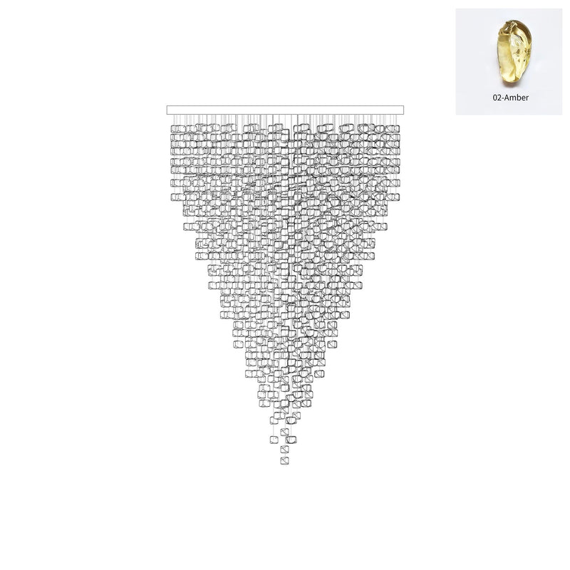 Crystal Stone Chandelier