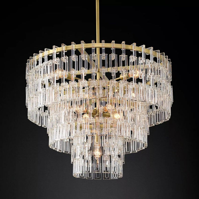 Nigel Tiered Round Chandelier 36''