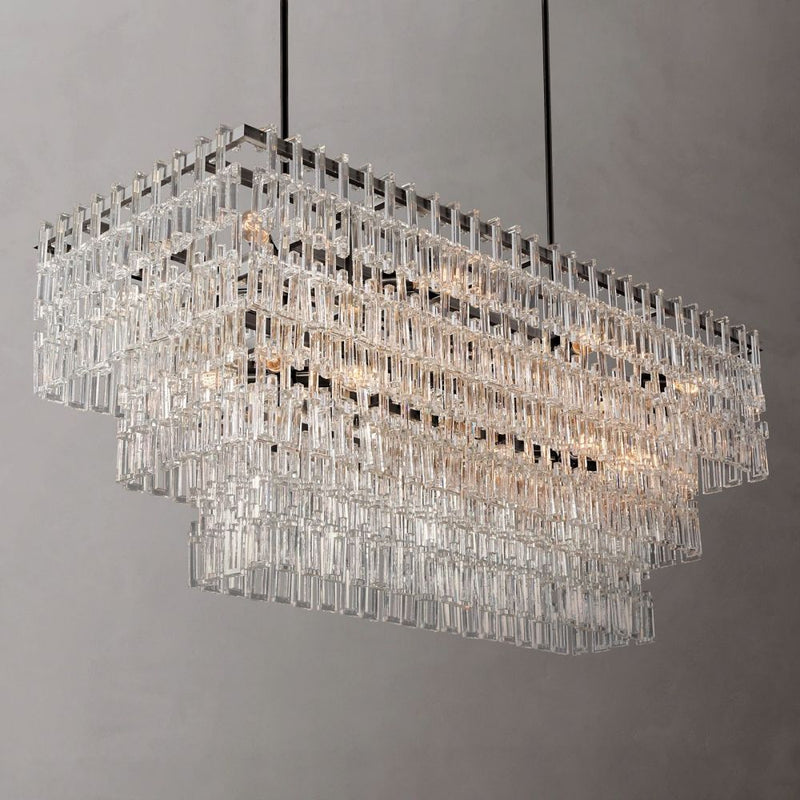 Nigel Rectangle Chandelier 62''W