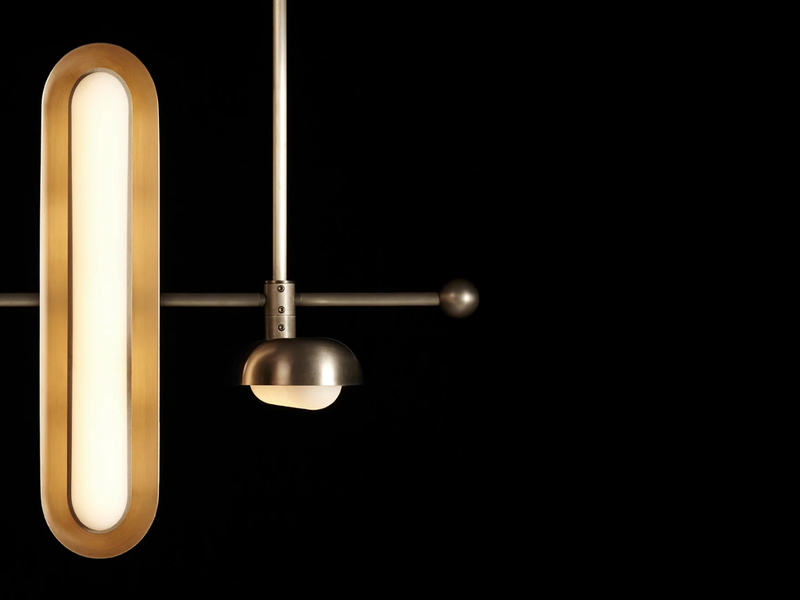 CIRCUIT 4 PENDANT / ALTERNATING W27.5" x D18" x H18"