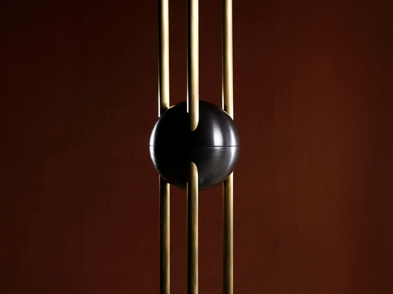 LANTERN FLOOR LAMP H66.75” x Ø9"