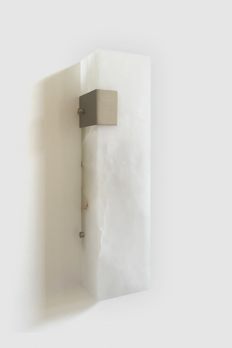 Ponti Alabaster Sconce 1C BN