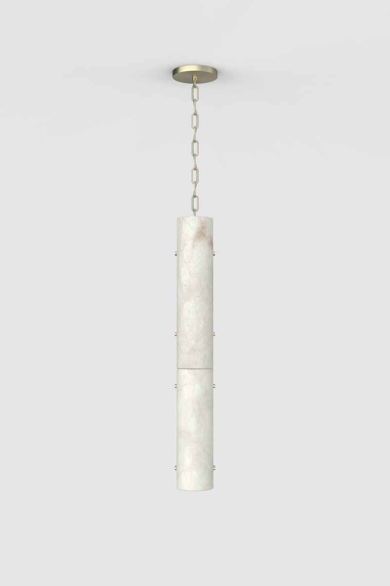 Domo Alabaster Pendant 2 BN