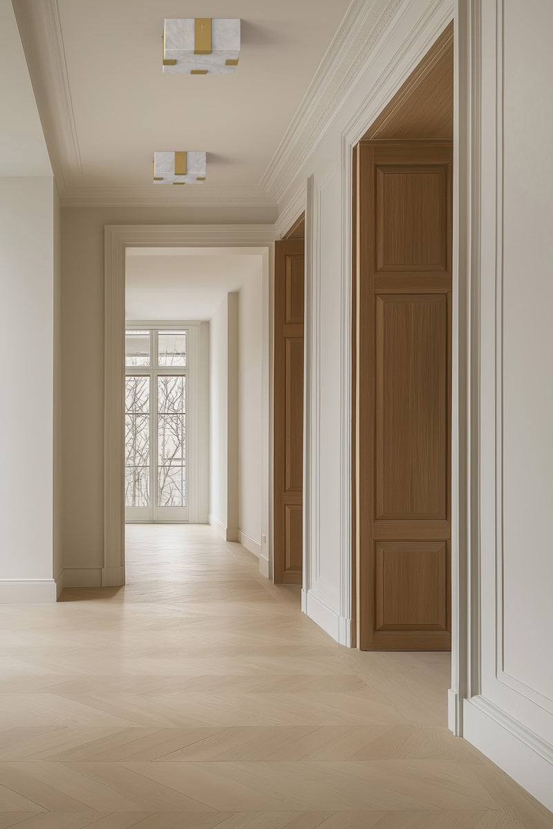 Ponti Alabaster Flush Mount 4C BB