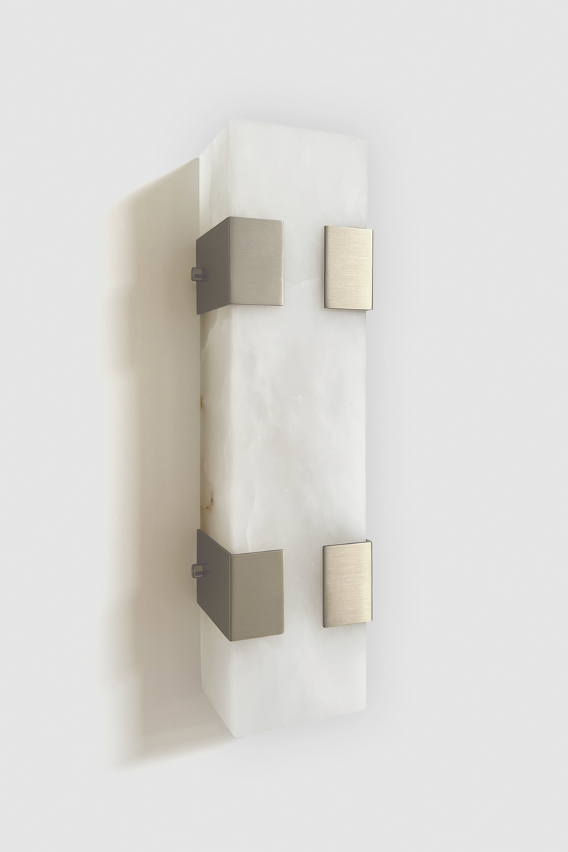 Ponti Alabaster Sconce 4C BN