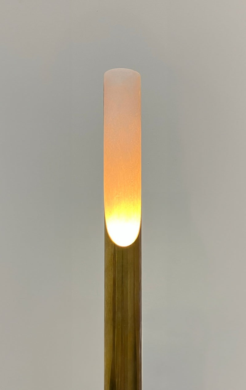 Siena Alabaster Chandelier V6 BLK