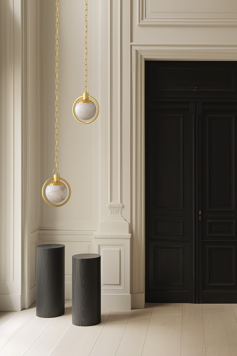 Trento Alabaster Chandelier 4 BB