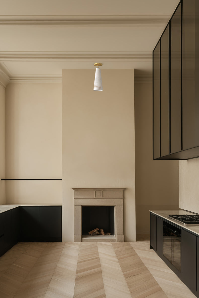 Lucca Alabaster Flush Mount BB