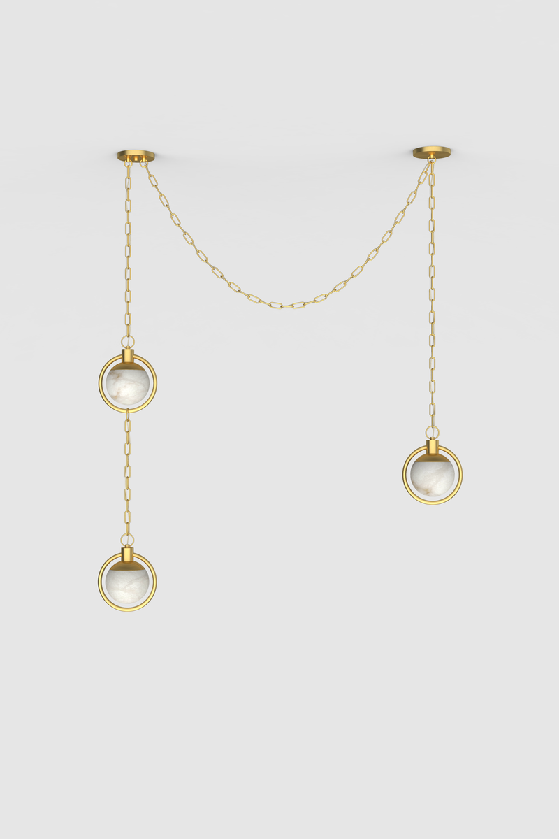 Trento Alabaster Chandelier 2 BB