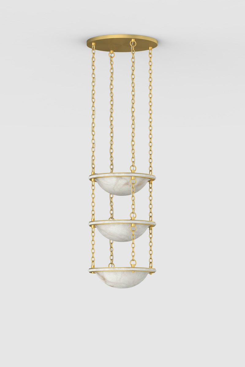 Vara Alabaster Chandelier 3 Small BB