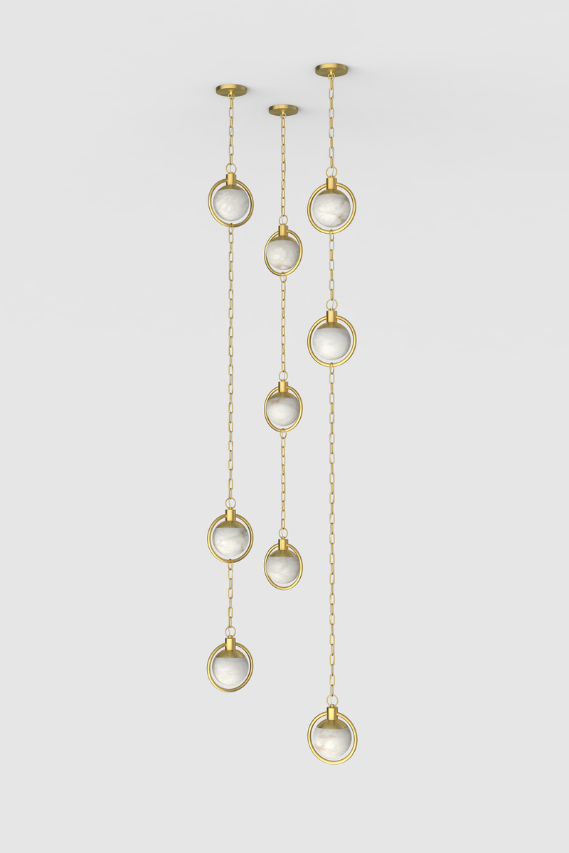 Trento Alabaster Chandelier 3 BB