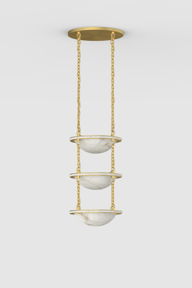 Vara Alabaster Chandelier 3 Small BB
