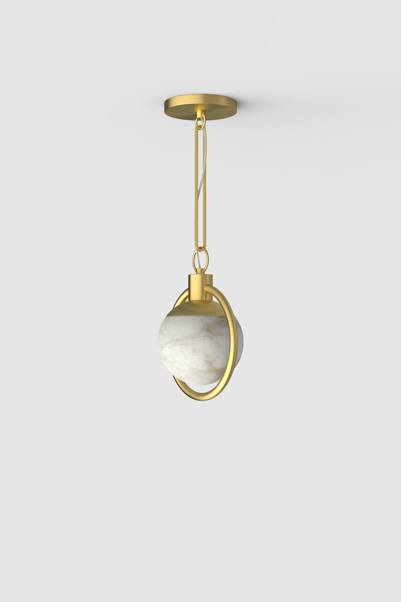 Trento Alabaster Flush Mount BB