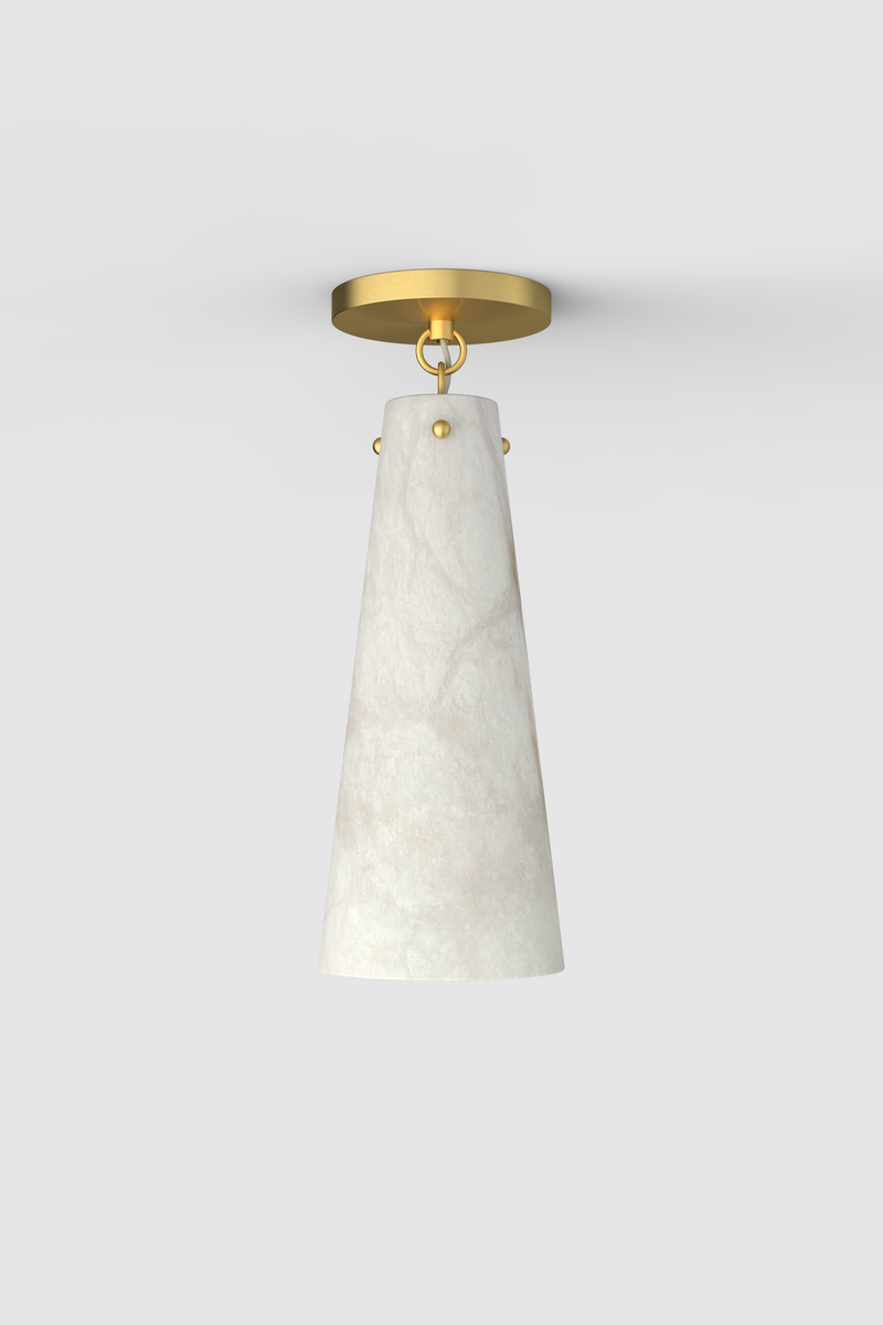 Lucca Alabaster Flush Mount BB