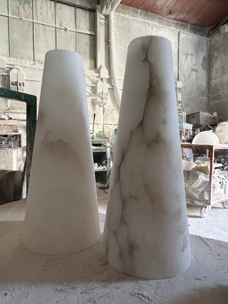Lucca Alabaster Chandelier 7 BLK