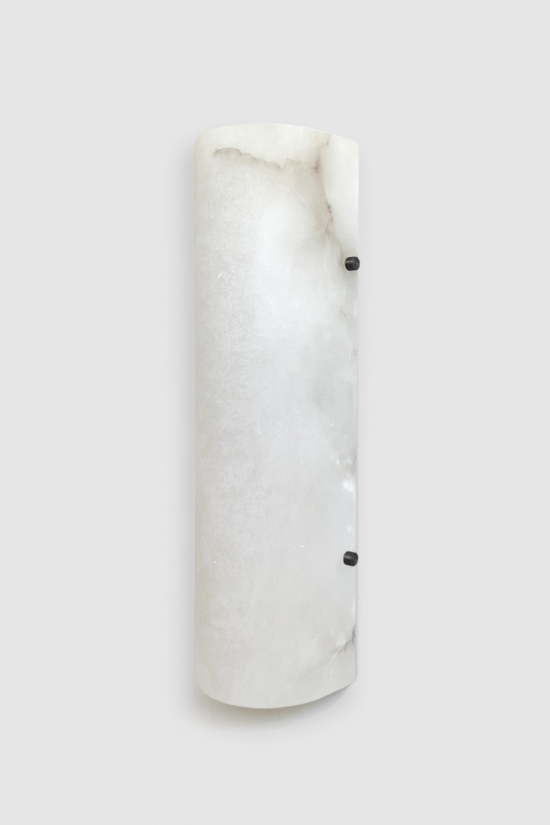 Domo Alabaster Sconce BLK