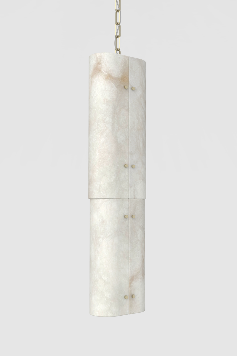 Domo Alabaster Pendant 2 BN
