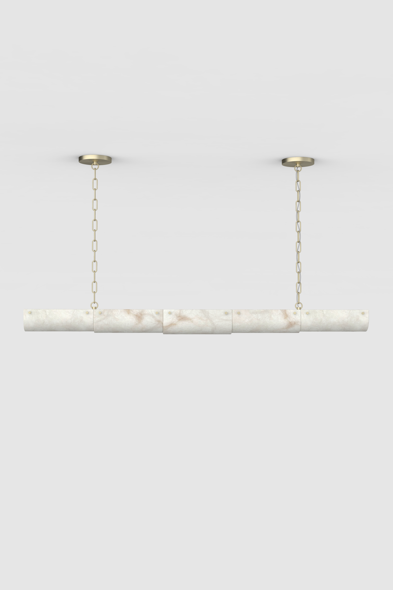 Nova Alabaster Chandelier BN