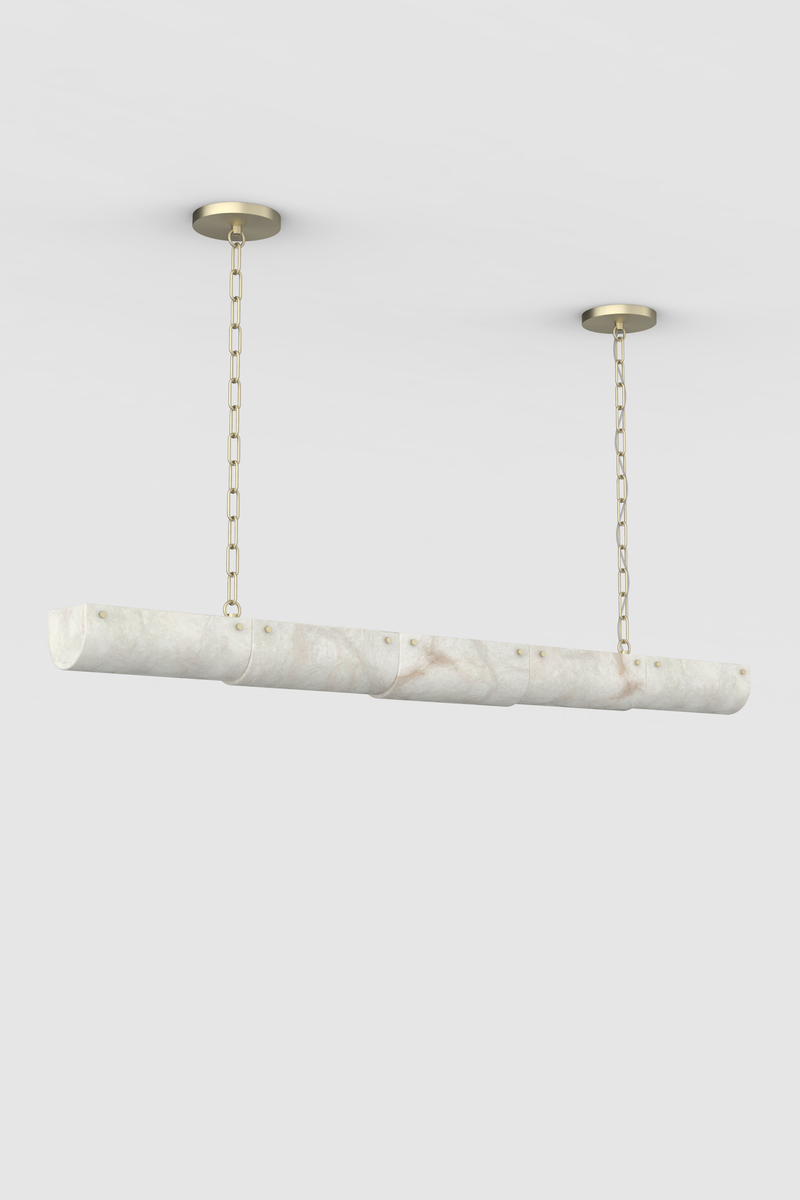 Nova Alabaster Chandelier BN