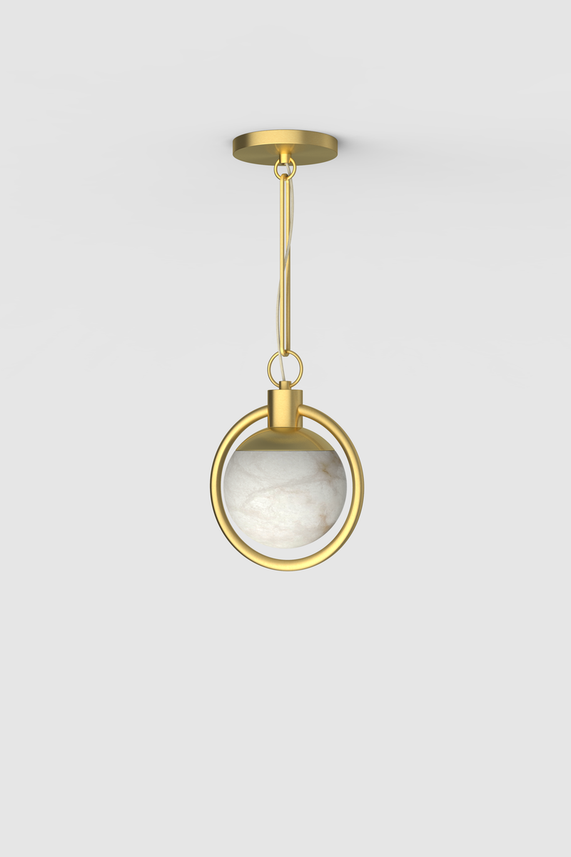 Trento Alabaster Flush Mount BB