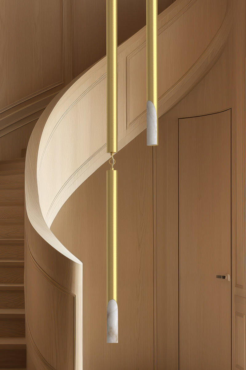 Siena Alabaster Chandelier V6 BB