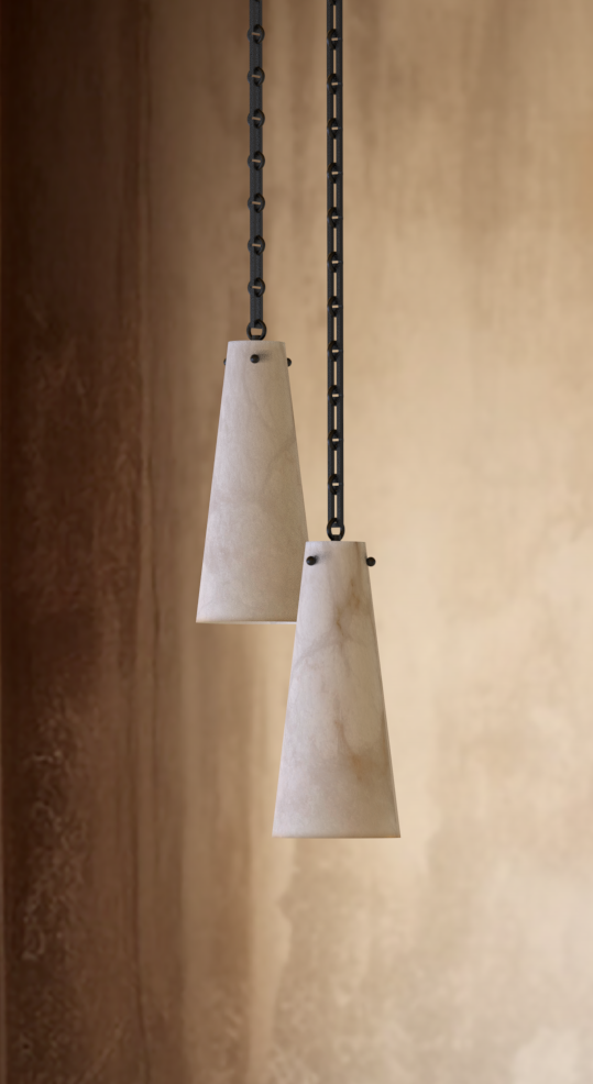 Lucca Alabaster Chandelier 5 BB