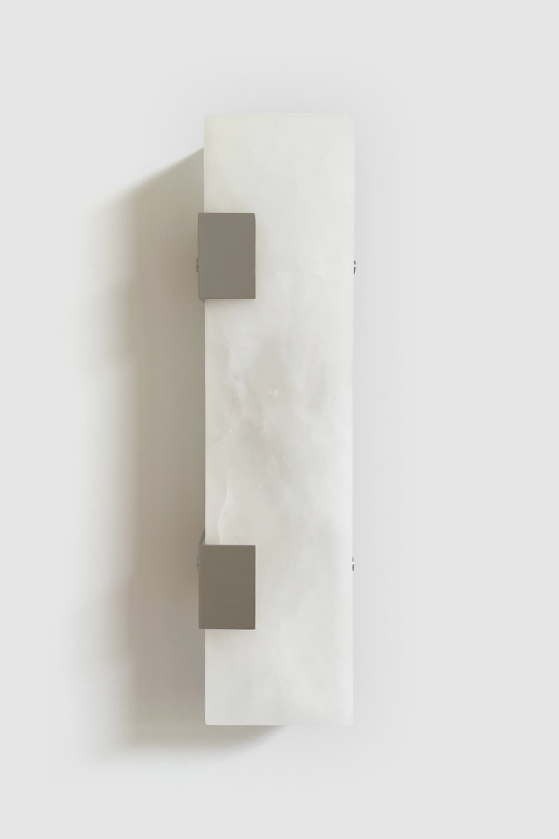 Ponti Alabaster Sconce 2C BN