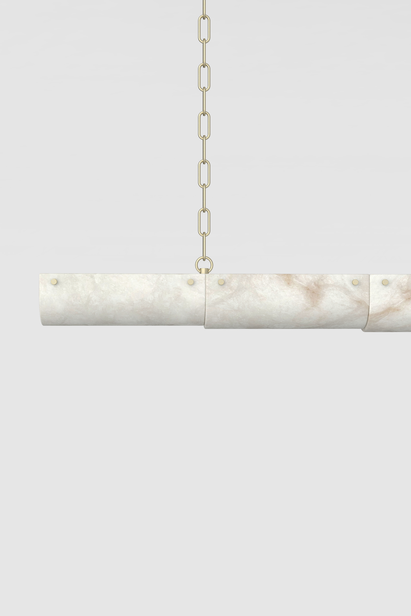 Nova Alabaster Chandelier BN