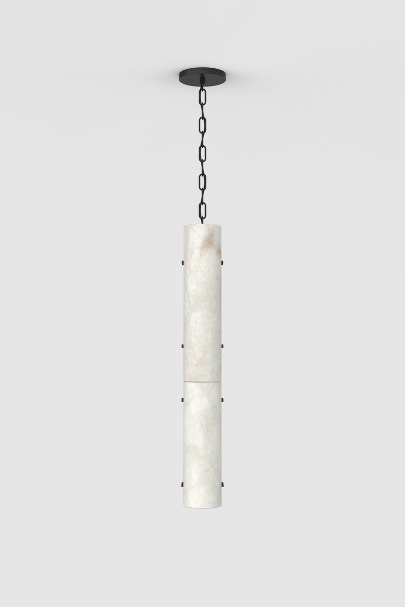 Domo Alabaster Pendant 2 BLK