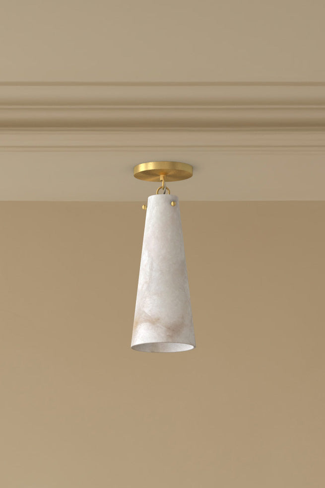 Lucca Alabaster Flush Mount BB