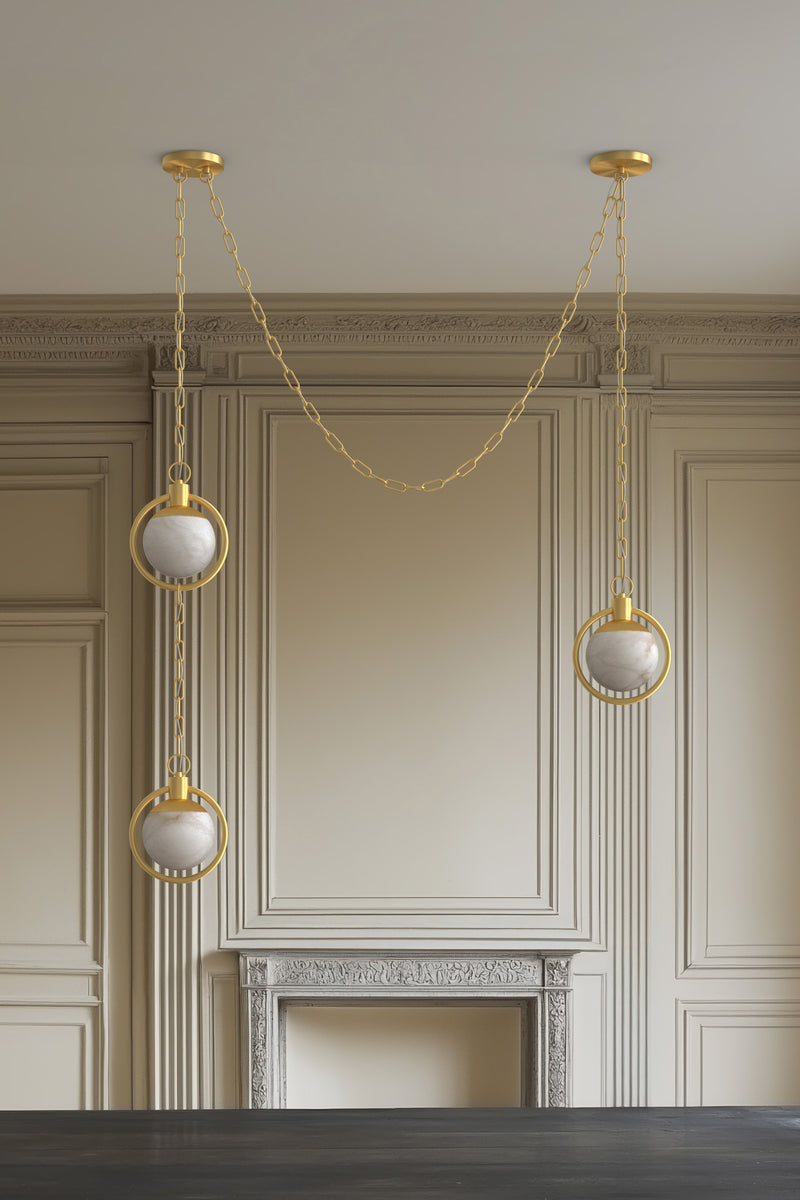 Trento Alabaster Chandelier 2 BB