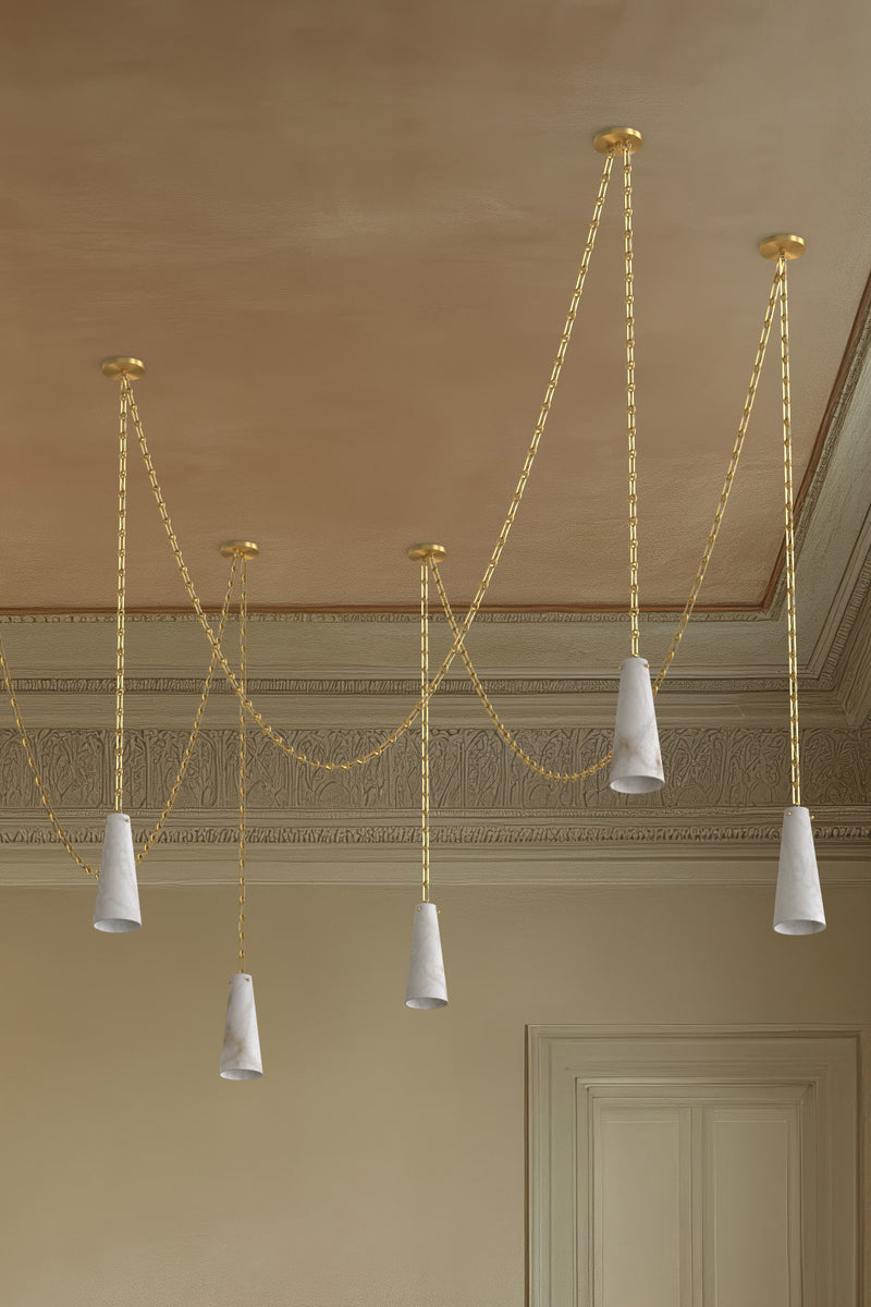 Lucca Alabaster Chandelier 7 BB