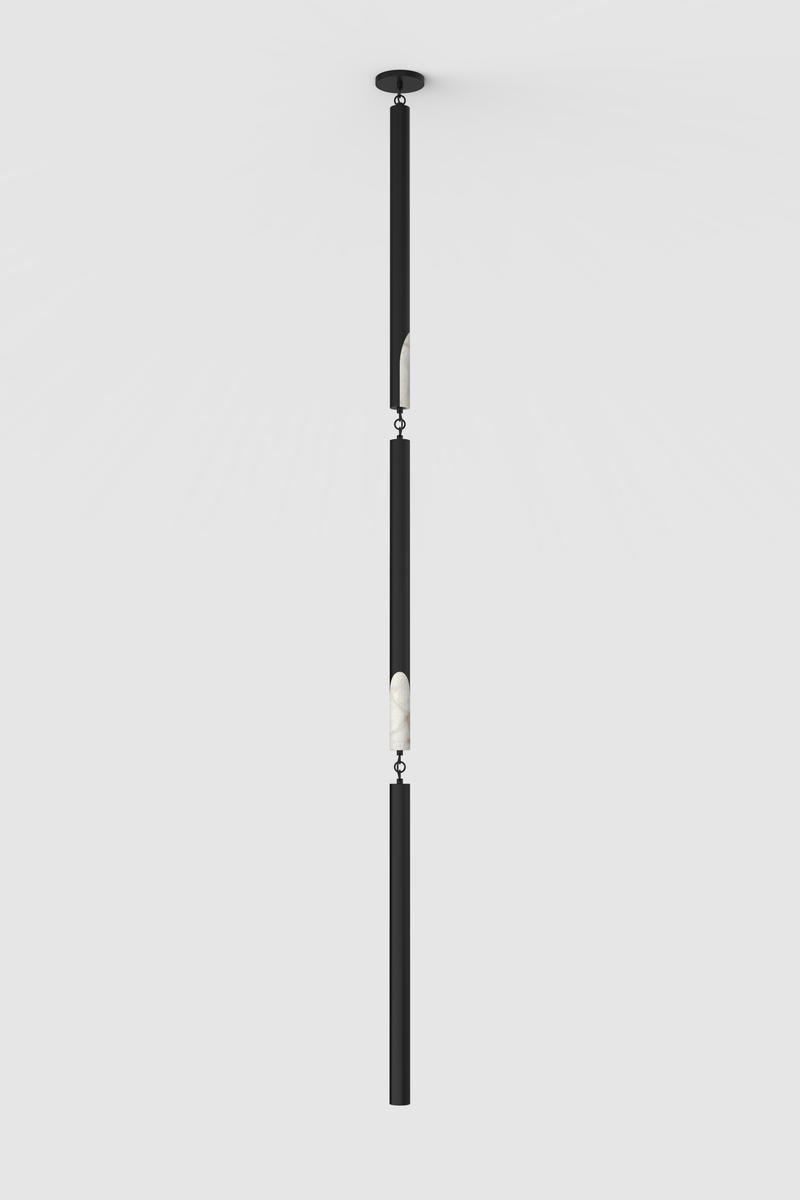 Siena Alabaster Pendant V3 BLK