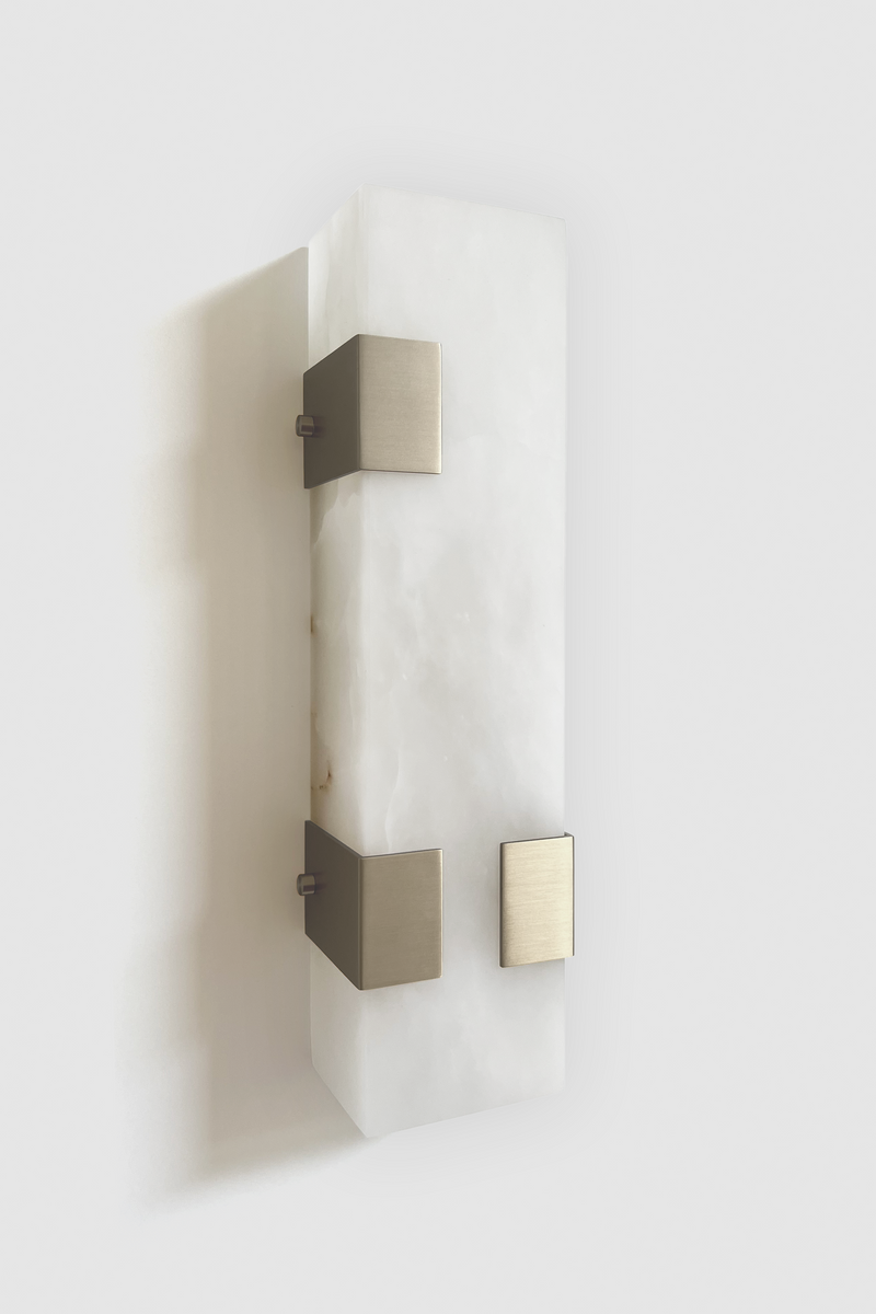 Ponti Alabaster Sconce 3C BN