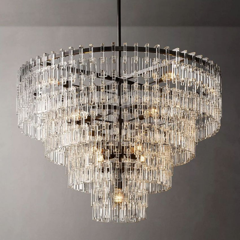Nigel Tiered Round Chandelier 48''