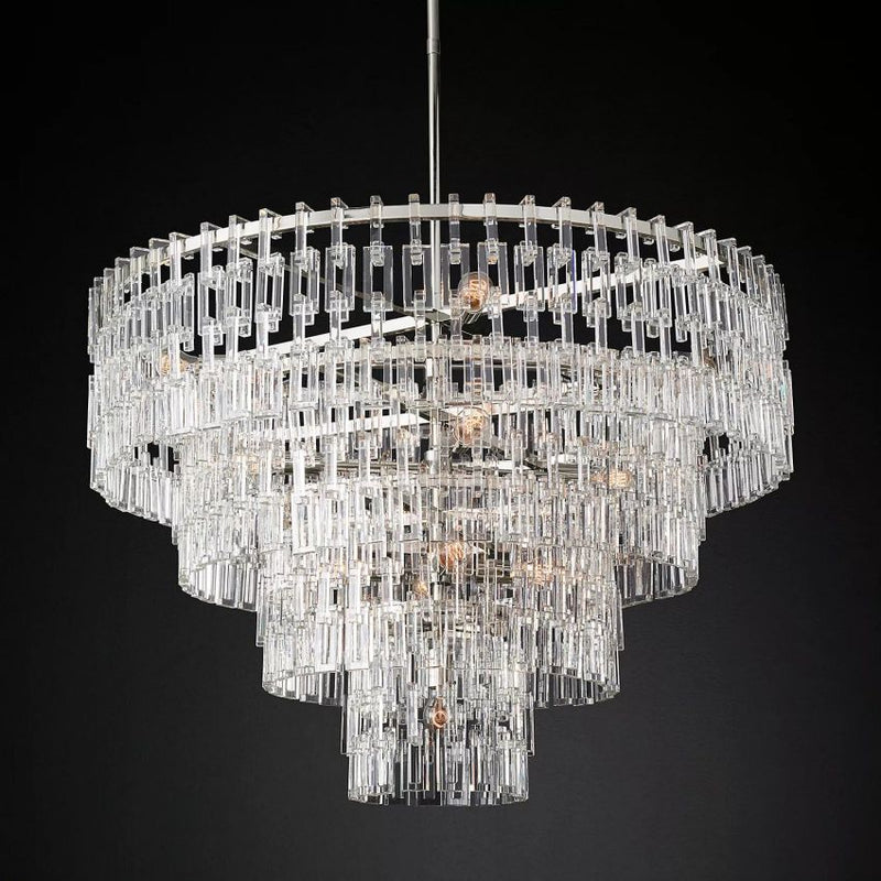 Nigel Tiered Round Chandelier 48''