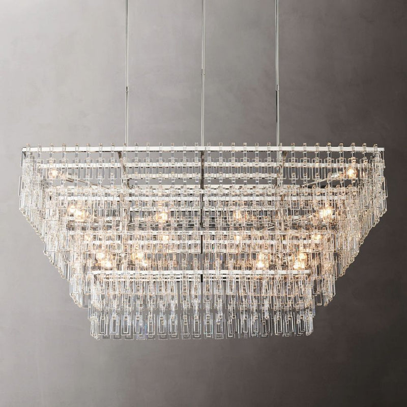 Nigel Rectangle Chandelier 62''W
