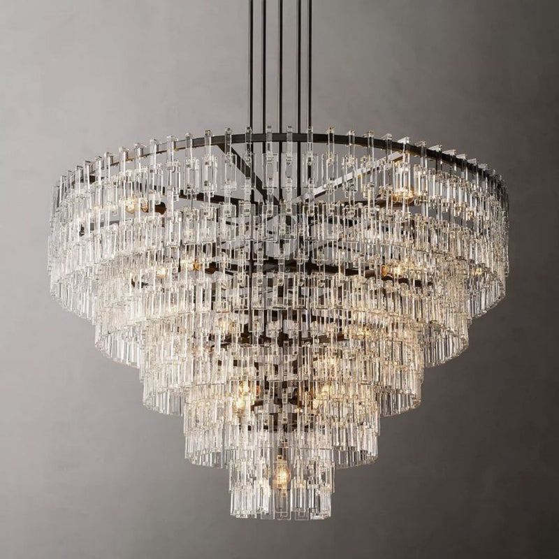 Nigel Tiered Round Chandelier 60''