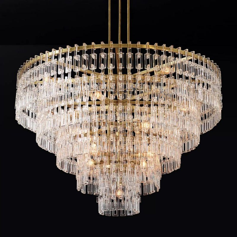 Nigel Tiered Round Chandelier 60''