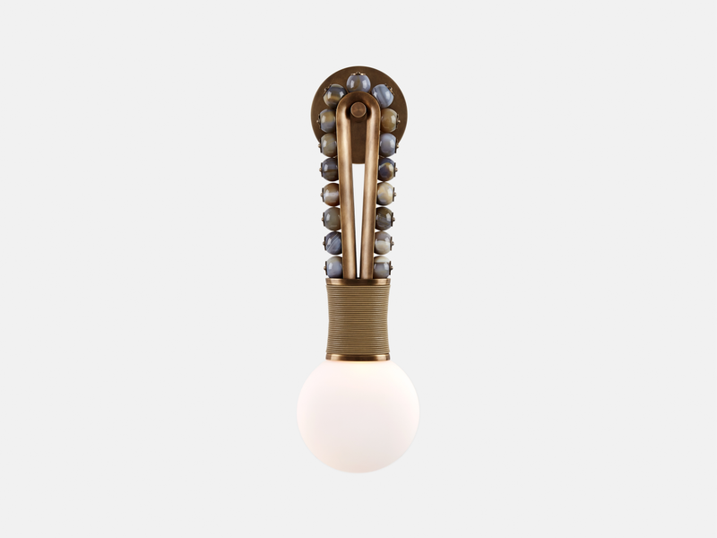 TALISMAN LOOP SCONCE H24.75 x W6" x D4"