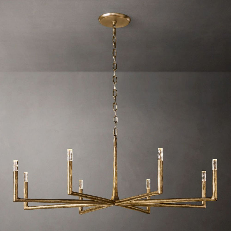 Avarit Forged Round Chandelier 60''