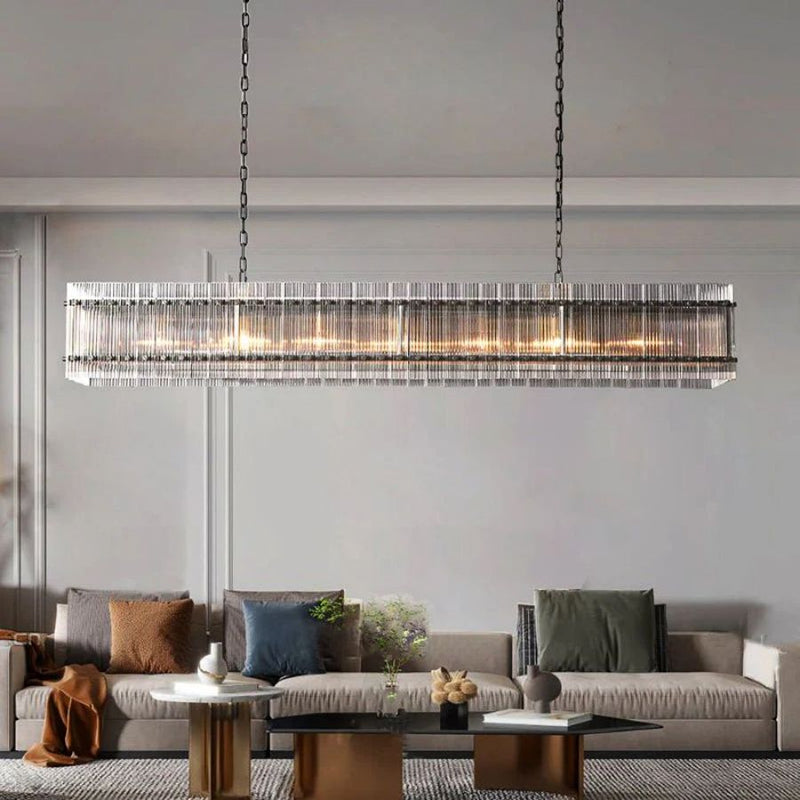 Aurelius Rectangle Chandelier 72''