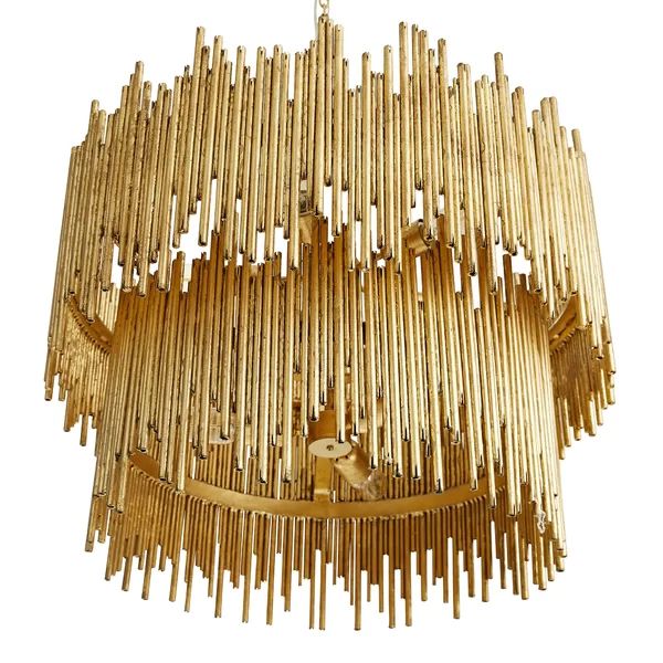 Althely 8 Lights 2-Tier Chandelier