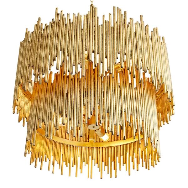 Althely 8 Lights 2-Tier Chandelier