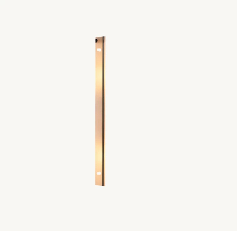 Aurelius Alabaster Rectangular Wall Sconce 25''
