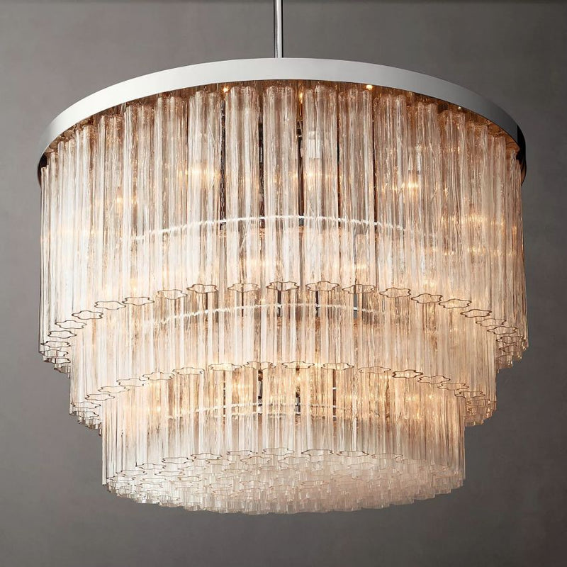 Chelo 3-Tier Round Chandelier 48''
