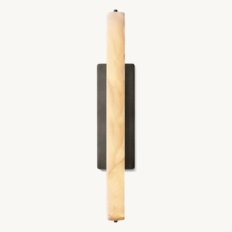 Audon Alabaster Single Sconce